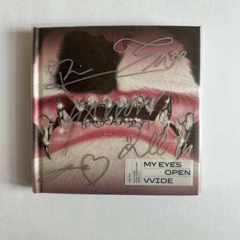 MEOVV SIGNED 1ST EP ABUM 'MY EYES OPEN VVIDE' - GRILL VERSION